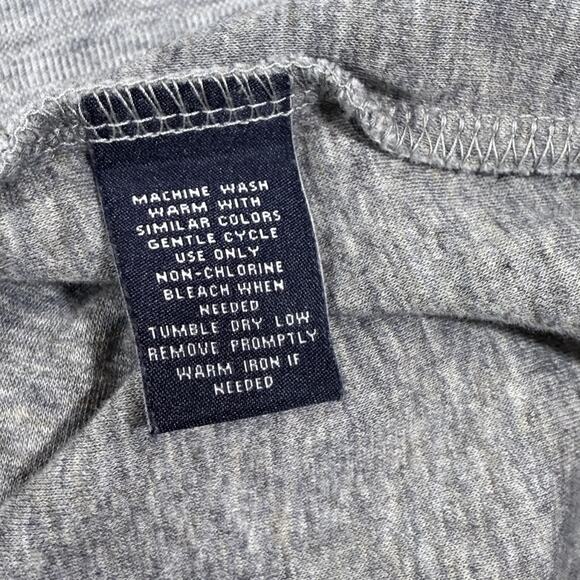 Hart Schaffner Marx Quarter Zip Knit Pullover Mens XL Classic Preppy Henley Gray - Picture 5 of 7